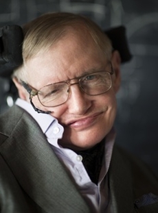 British physicist Stephen Hawking